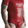T-shirt wetlook rouge - Regnes