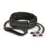 Collier cuir avec chaînes de seins - Easytoys Fetish Collection
