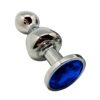 Plug bijou Lollypop bleu S - Wooomy