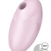 Double stimulateur  Vulva lover 3 Rose - Satisfyer