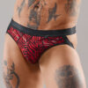 Jockstrap en tulle zébré - Regnes