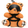 Porte-clés Teddy Bear en tenue Bondage