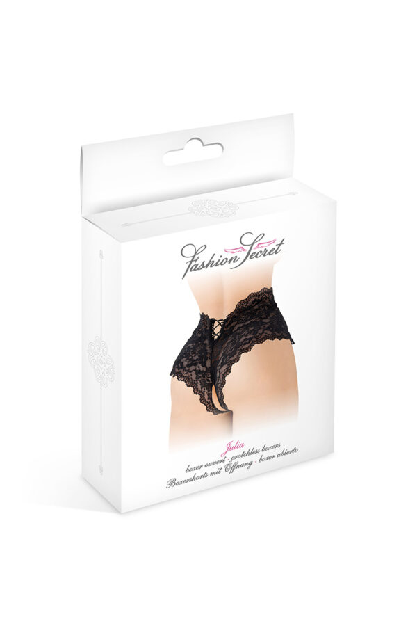 Boxer ouvert Julia - noir – Image 2
