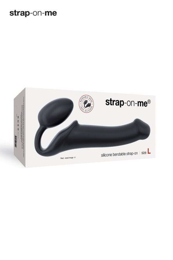 Gode ceinture strap-on noir L – Image 2