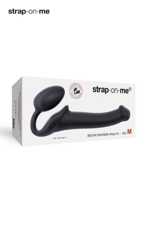 Gode ceinture strap-on noir M – Image 2