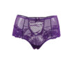 Tanga sexy pourpre à laçage – Image 2