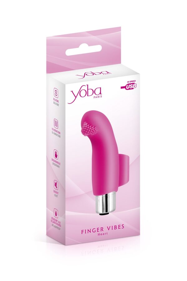 Doigt vibrant Heart - Yoba – Image 2