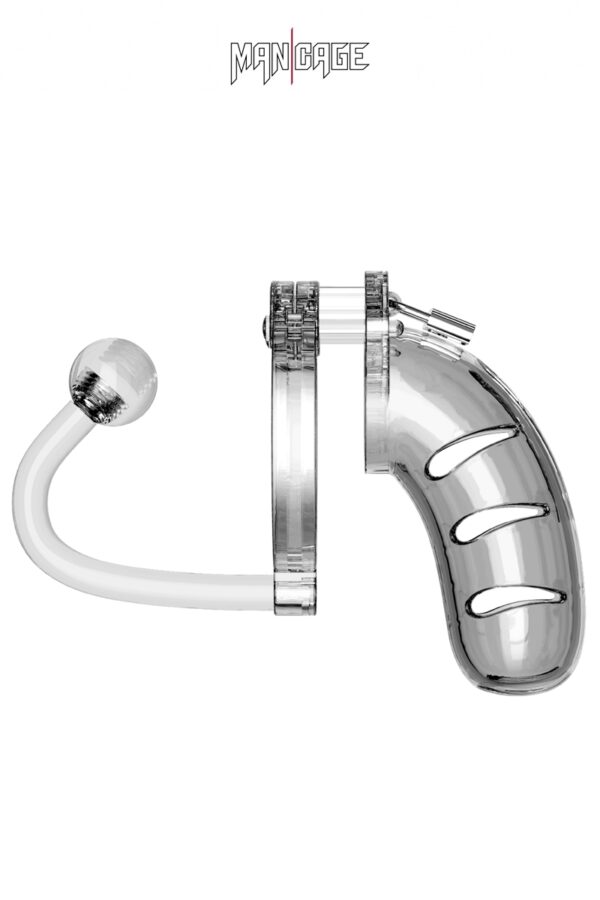 Cage de chasteté 11,5cm avec plug - ManCage 11 – Image 2