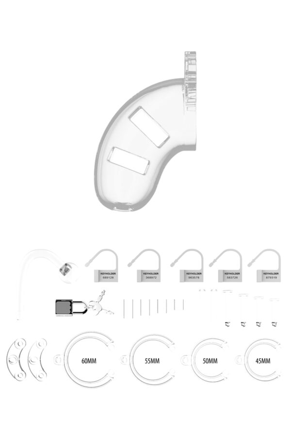 Cage de chasteté 9cm avec plug - ManCage 10 – Image 2