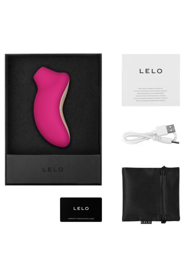 Stimulateur Clitoridien Sona 2 Cruise Cerise - Lelo – Image 2