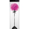 Tapette coeur avec pompon fuchsia - Sweet Caress – Image 2
