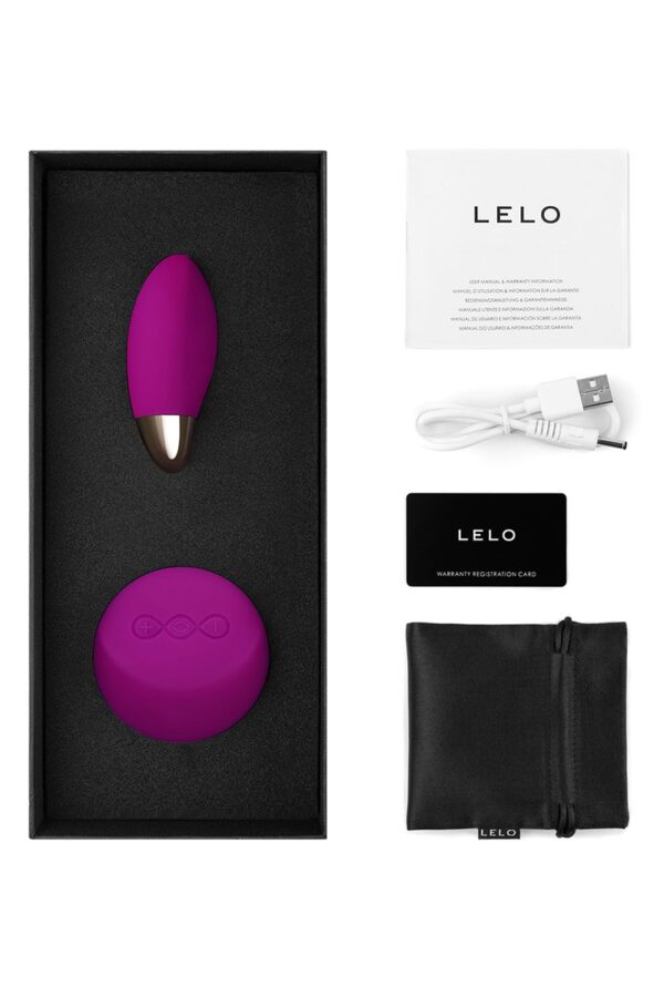 Oeuf vibrant Lyla 2 Deep Rose - Lelo – Image 2