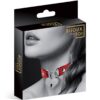 Collier rouge cadenas coeur - Bijoux Pour Toi – Image 2