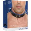 Collier Bondage Deluxe bleu et noir - Ouch! – Image 2