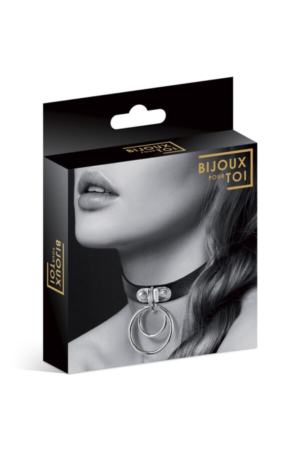 Collier Fetish avec double  anneau - Bijoux pour Toi – Image 2