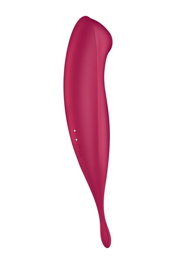 Stimulateur Satisfyer Twirling Pro+ Connecté rouge – Image 2