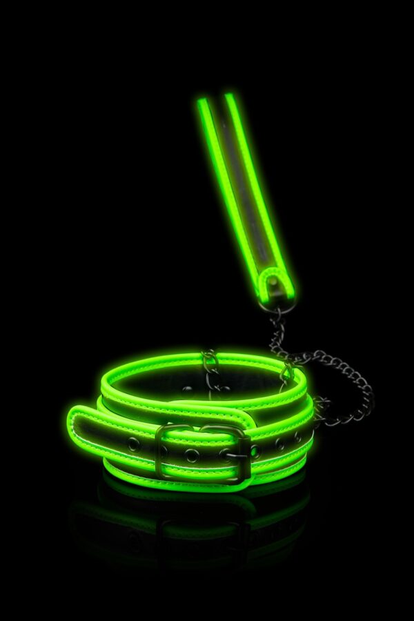 Collier et laisse phosphorescents - Ouch – Image 2