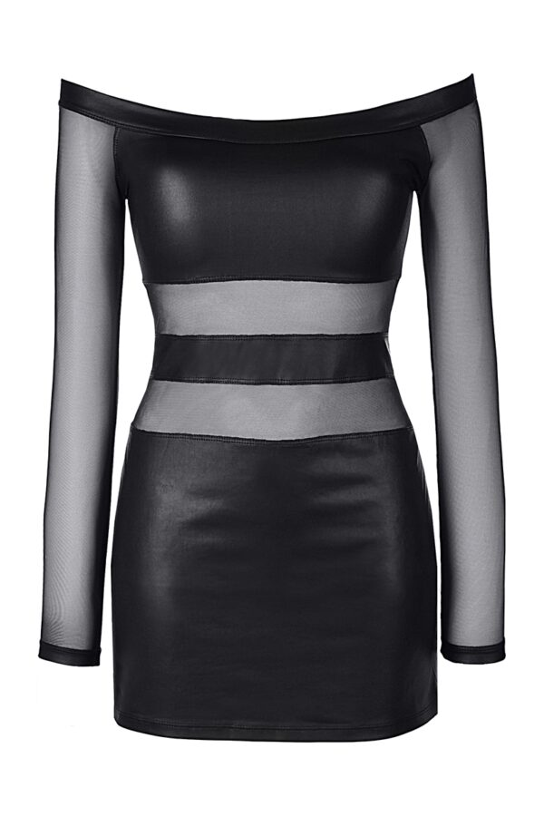 Robe noire V-9309 - Axami – Image 2