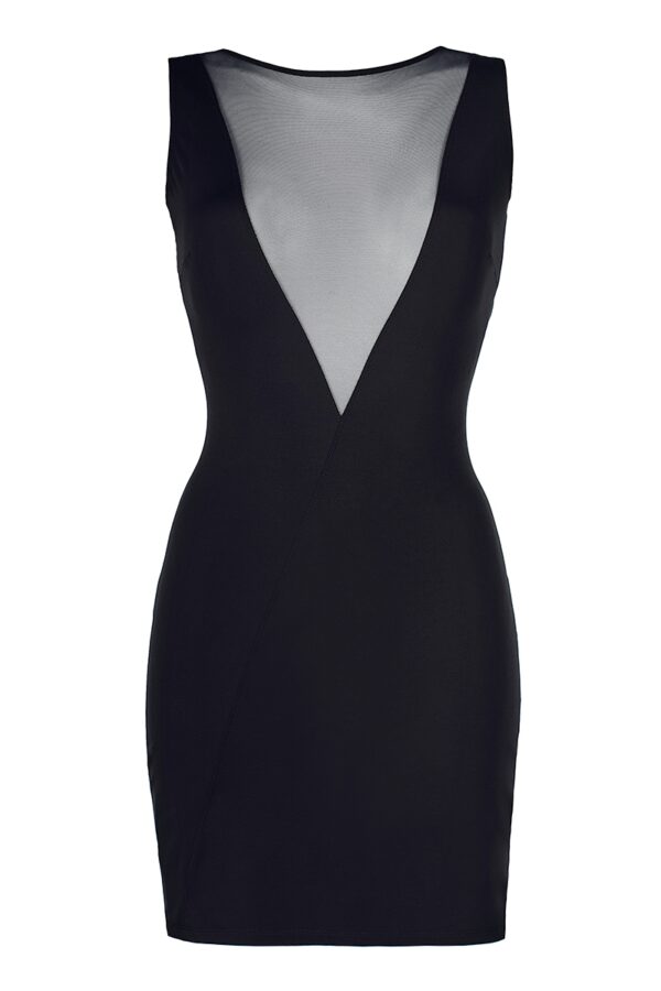 Robe noire V-9209 - Axami – Image 2