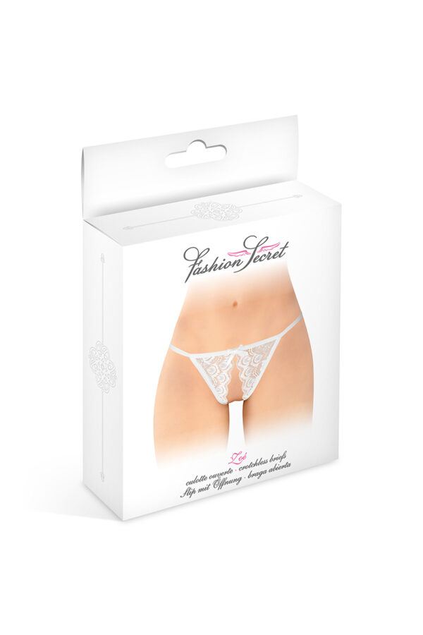 Culotte ouverte Zoé blanche - Fashion Secret – Image 2