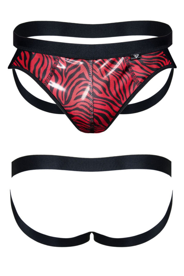 Jockstrap en tulle zébré - Regnes – Image 2