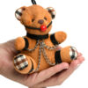 Porte-clés Teddy Bear bâillonné – Image 2