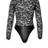 Body Psyché F296 wetlook et dentelle – Image 2