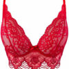 Soutien-gorge dentelle rouge V-9691 - Axami – Image 2