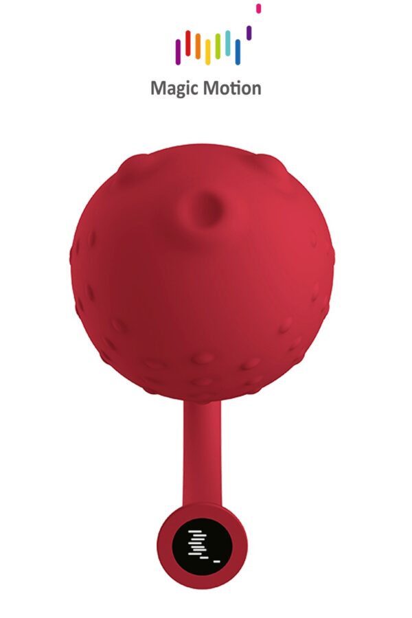 Oeuf vibrant connecté Magic Fugu rouge - Magic Motion – Image 3
