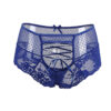 Tanga sexy bleu à laçage – Image 3
