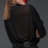 Minirobe choker en mousseline F150 – Image 3