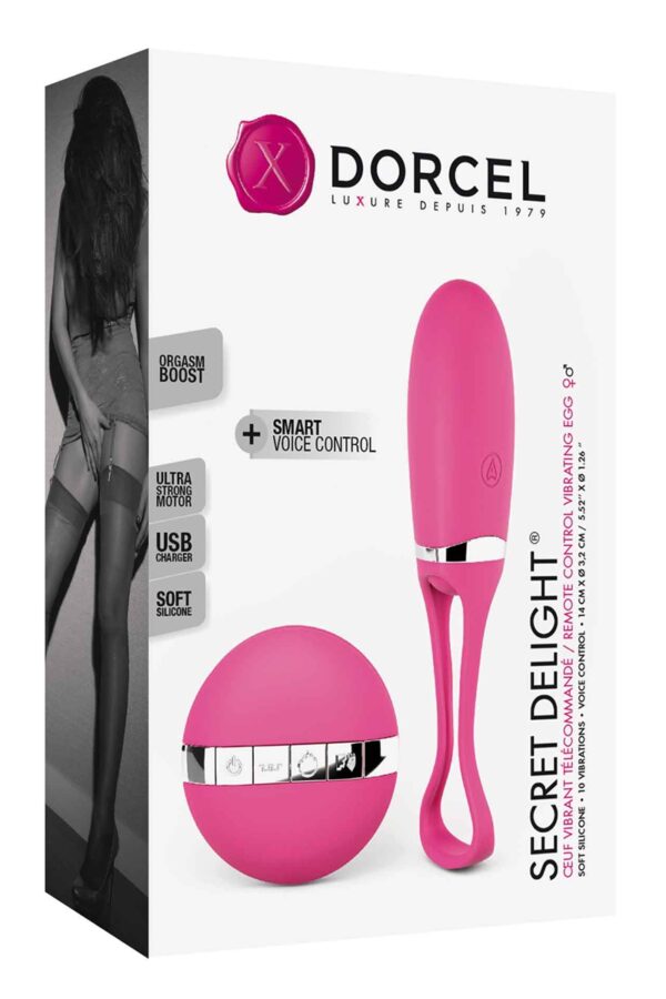 Oeuf vibrant télécommandé Secret Delight – Image 3
