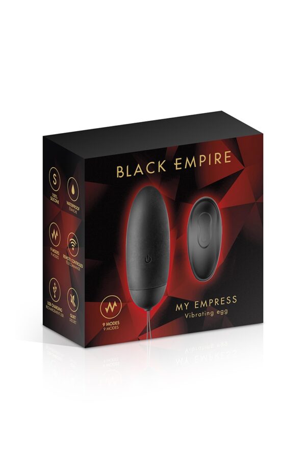 Oeuf vibrant télécommandé My Empress - Black Empire – Image 3