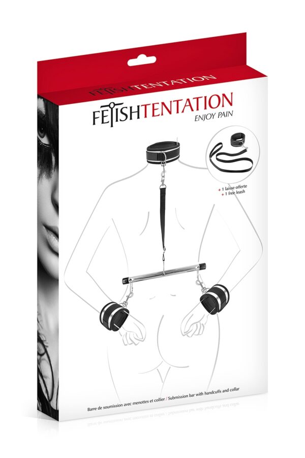 Menottes et collier de soumission - Fetish Tentation – Image 3