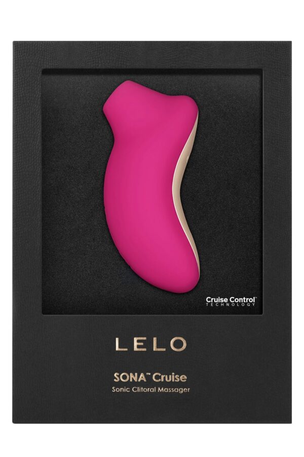 Stimulateur Clitoridien Sona 2 Cruise Cerise - Lelo – Image 3