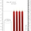 4 bougies SM rouges Large - Ouch! – Image 3