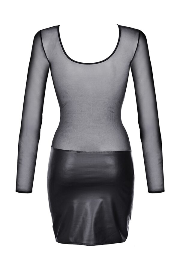 Robe noire V-9219 - Axami – Image 3