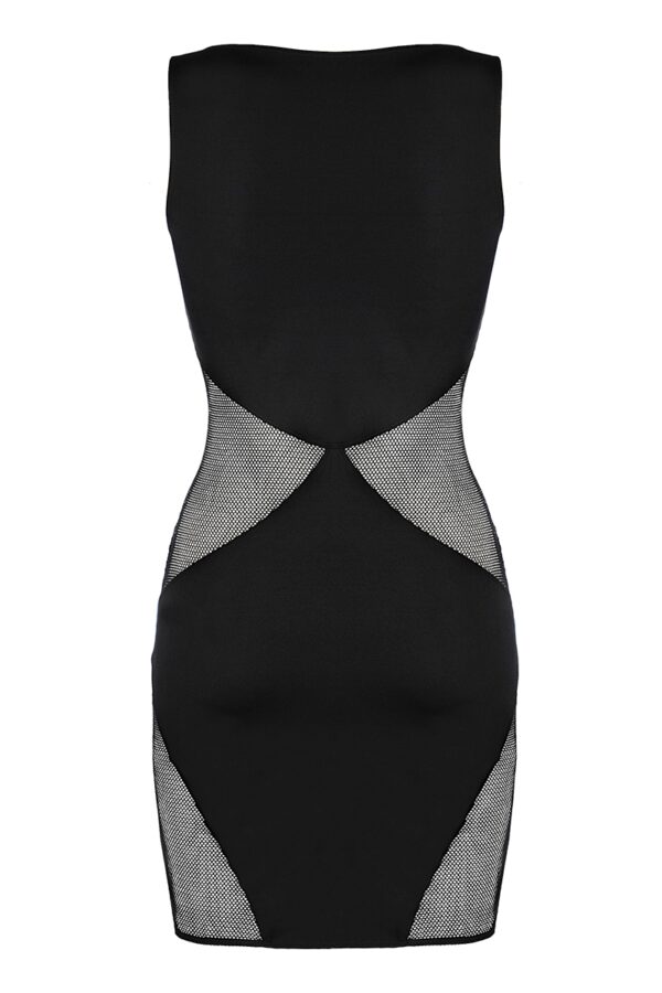 Robe noire V-9279 - Axami – Image 3