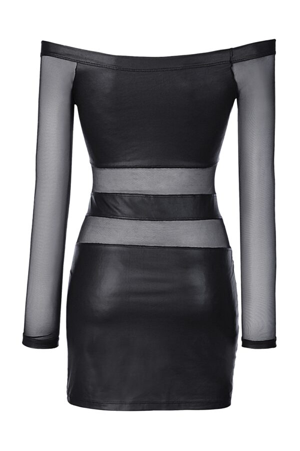 Robe noire V-9309 - Axami – Image 3