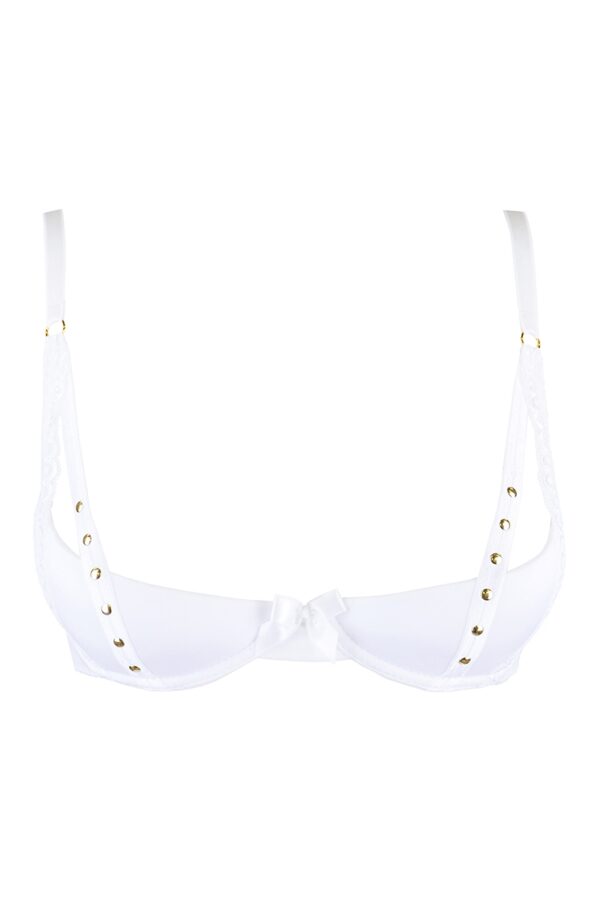 Soutien-gorge seins nus blanc V-9791 - Axami – Image 3