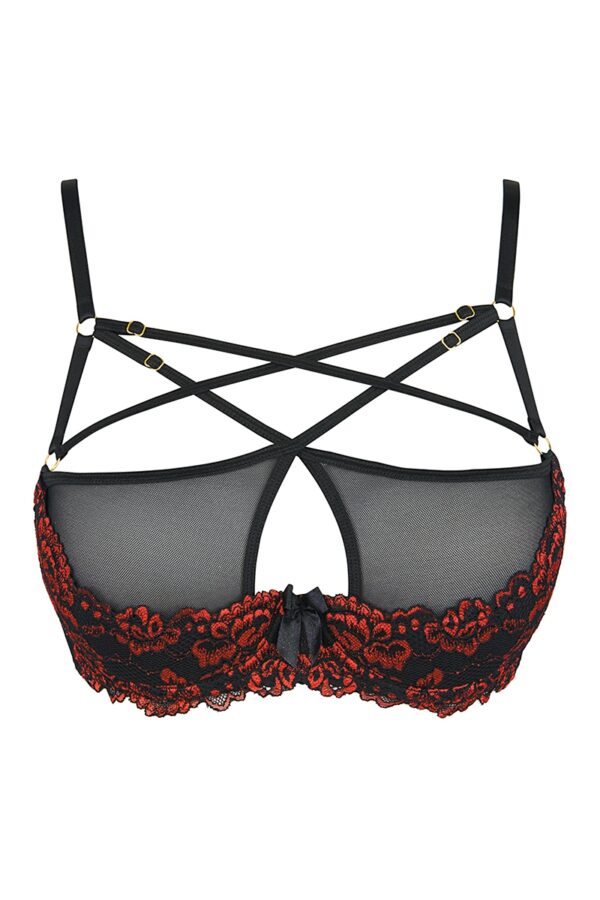 Soutien-gorge dentelle V-10021 - Axami – Image 3