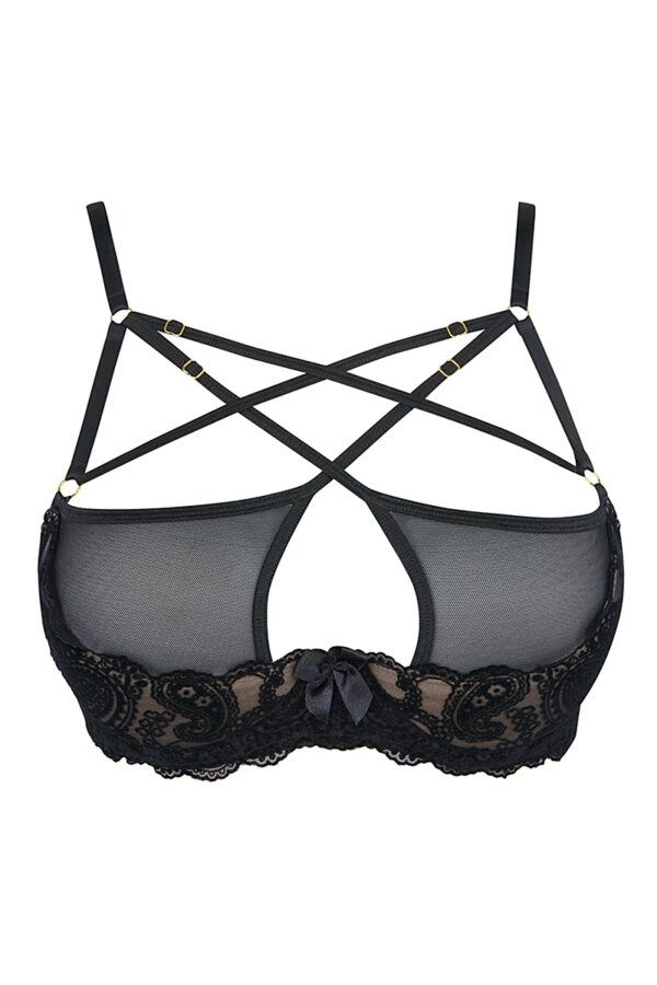 Soutien-gorge noir V-10051 - Axami – Image 3