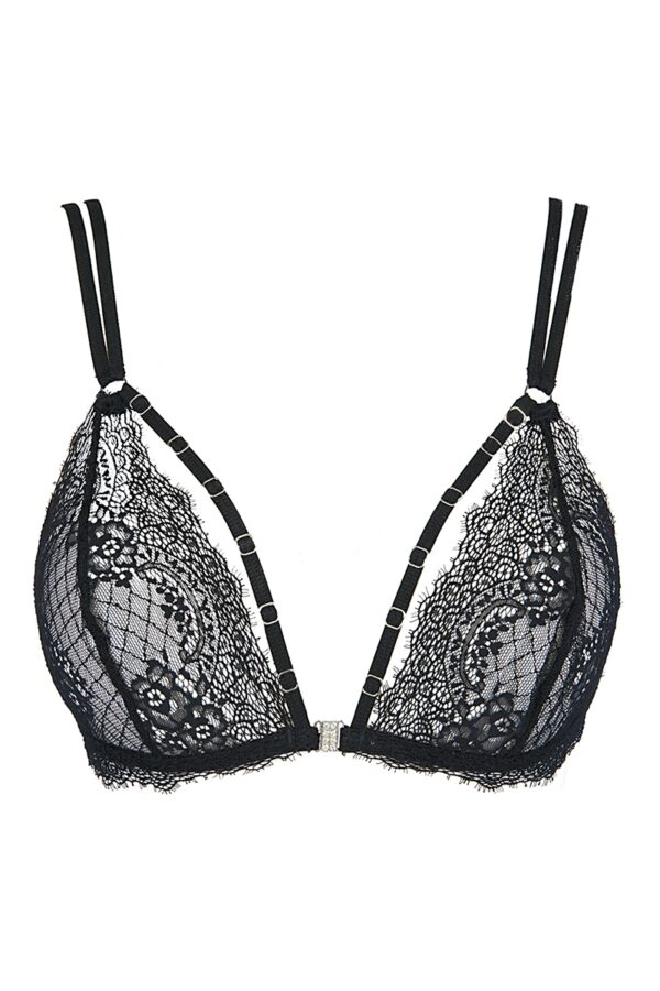 Soutien-gorge bralette noir V-10091 - Axami – Image 3