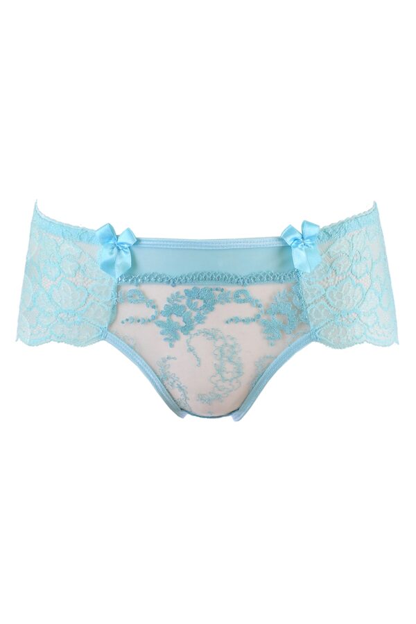 Culotte dentelle bleu V-10133 - Axami – Image 3
