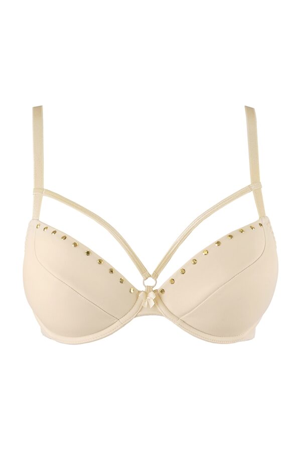 Soutien-gorge push-up beige V-10341 - Axami – Image 3