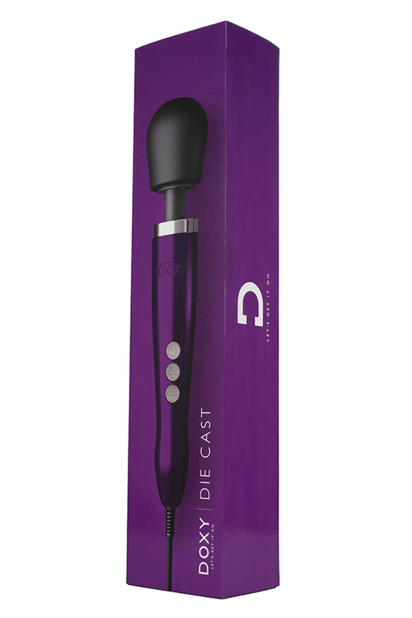 Vibro Wand Doxy Die Cast Violet – Image 3