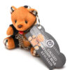 Porte-clés Teddy Bear bâillonné – Image 3