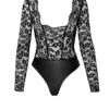 Body Psyché F296 wetlook et dentelle – Image 3