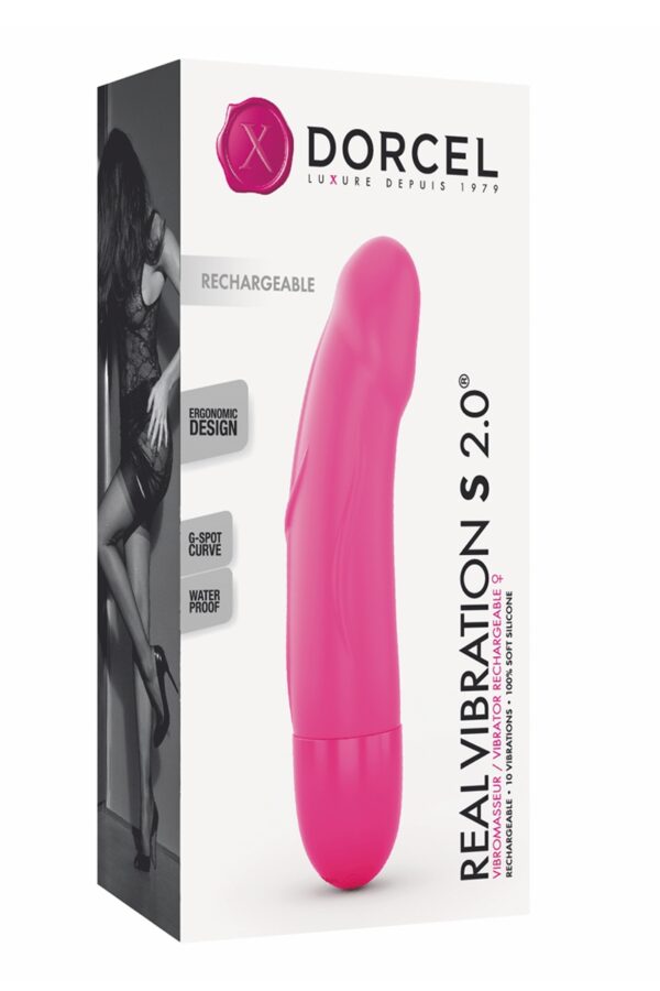 Vibro rechargeable Real Vibration rose S 2.0 - Dorcel – Image 4