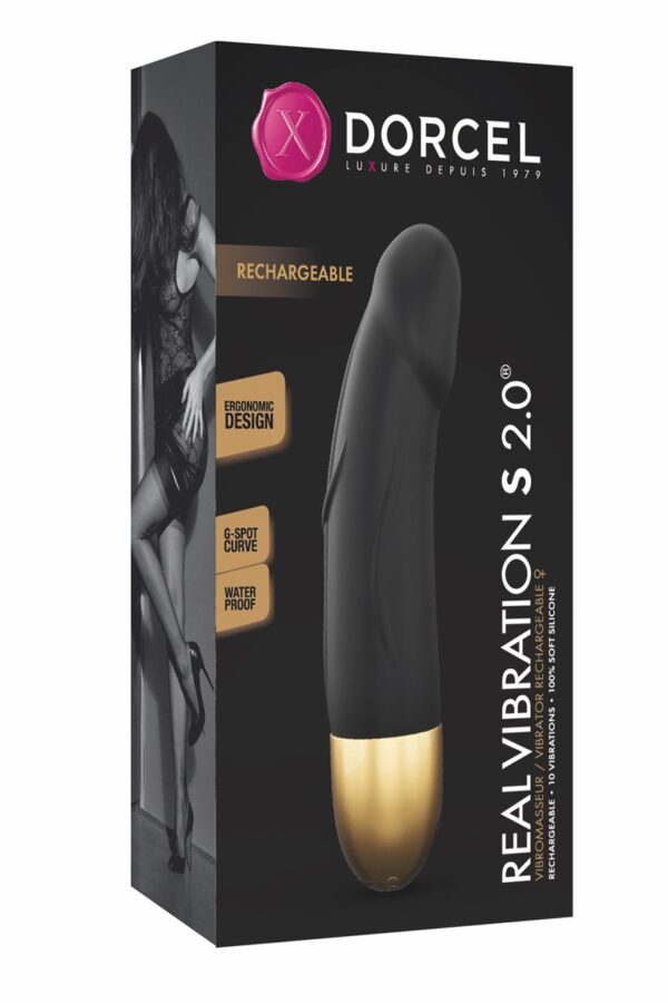 Vibro rechargeable Real Vibration gold S 2.0 - Dorcel – Image 4